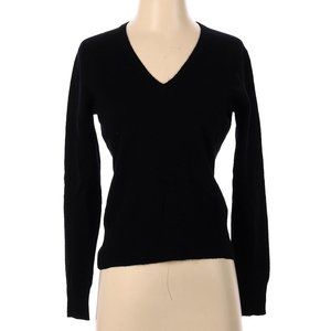 Black Cashmere Pullover Sweater Size S